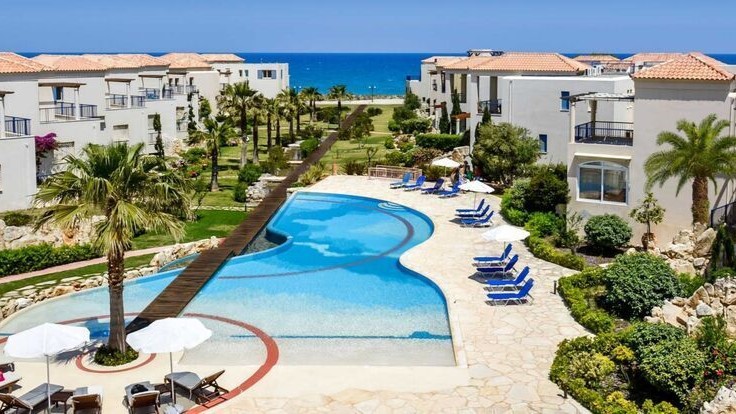 Aphrodisia Beachfront apartments and villas in Crete with sea views
